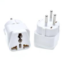 1PCS ISRAEL Palestine Travel Plug Adapter Universal Outlet Israeli 3 Pin Grounded Plug Adaptor 10A 250V 2024 - buy cheap