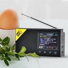 Mini DAB Radio Receiver FM Radio Station Stereo Radio Broadcast Portable Bluetooth Radios With 2.4 Inch Colorful LCD Display 2024 - buy cheap