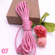 0.5 0.8 1.0 1.5 2.0mm Pink Waxed Cord Waxed Thread Cord String Strap Necklace Rope Beads for Jewelry Making 2024 - buy cheap