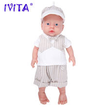 IVITA WB1503 41cm (16inch) 2kg Silicone Reborn Baby Dolls Eyes Opened Alive Realistic Newborn Boy Babies Kids Toys for Girls 2024 - buy cheap