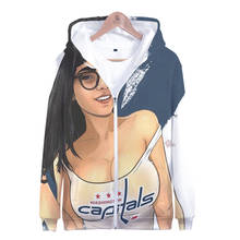 Mia Khalifa hoodie ladies fashion clothing zipper hoodie women sweatshirt girls 4XL Harajuku 3D hip hop street wear jacket tops 2024 - buy cheap