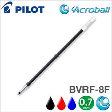Pilot BVRF-8F 6pcs/lot Acro Ink Ballpoint Multi Pen Refill - 0.7 mm - Black/Blue/Red/Green For Dr. Grip 2024 - buy cheap