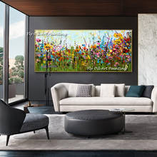 100% Hand-painted Modern Decor Handmade Natural Scenery Art Picture Canvas Landscape Oil Painting Unframed Quality Wall Art 2024 - buy cheap