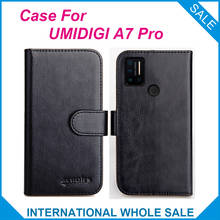 UMIDIGI A7 Pro Case 6 Colors Flip Slots Leather Wallet Cases For UMIDIGI A7 Pro Cover Slots Phone Bag Credit Card 2024 - buy cheap