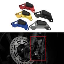 Suporte de freio para motocicleta cnc, tampa protetora de alumínio para disco frontal de 125, pcx 150, pcx125, pcx150 2024 - compre barato