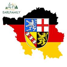 EARLFAMILY 13cm x 11cm Sticker for SARRE FLAG Vinyl Decal Rear Windshield Trunk Car Stickers Waterproof Car Styling 2024 - buy cheap