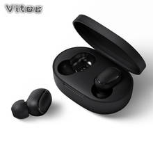 Wireless Headphone A6S TWS Bluetooth Earphone PK Redmi Airdots Sport Waterproof Mic Headsets Noise Cancelling Stereo Earbuds E6S 2024 - buy cheap