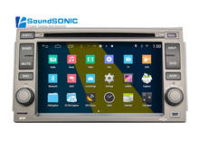 Radio con GPS para coche, reproductor con Android 4,4, 2 Din, DVD, estéreo, Audio, vídeo, cámara HD gratis, para Hyundai Azera 2005, 2006, 2007, 2008, 2009, 2010 2024 - compra barato