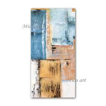 Newest Abstract Simple Canvas Wall Art Handmade Oil Painting Wall Art Pieces Living Room Decoration Unframed Artwork Paintings 2024 - buy cheap