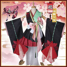 ¡Anime! Onmyoji-Kimono de piel para Cosplay, traje de MOBA, Marisha, Ray, LingWuHuaJian, para Halloween, personalizado, envío gratis 2024 - compra barato