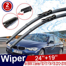 Car Wiper Blades for BMW 3 Series F30 F31 F34 F35 2012~2018 Windscreen Windshield Wipers Car Stickers Goods 2013 2014 2015 2016 2024 - buy cheap