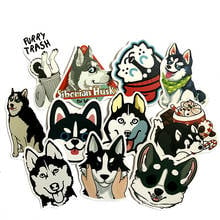 TD ZW 49Pcs Cute Husky Pet Dog Stickers Waterproof Decal Laptop Motorcycle Luggage Snowboard Fridge  Car Sticker 2024 - buy cheap