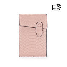 New Arrivals Cow Leather Male Card Wallet Large Capacity Crocodile Pattern RFID Card Holders For Women Unisex Style Card Case 2024 - buy cheap