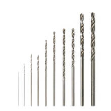 10Pcs/Set HSS High Speed White Steel Twist Drill Bit Set for Dremel Rotary Tool 2024 - buy cheap