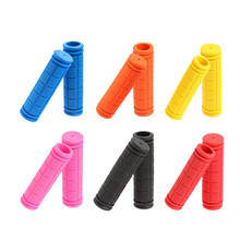 1 Pair Rubber Bike Handlebar Grips Cover BMX MTB Mountain Bicycle Handles Anti-skid Bicycles Bar Grips Fixed Gear Bicycle Parts 2024 - buy cheap