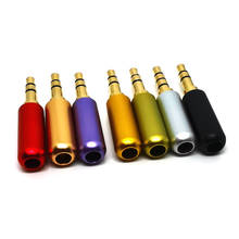 5PCS 3.5mm Gold Plated Earphones Soldering Jack Male  Jack Cable Plug Solder Adapters Metal Alloy Audio Soldering Spring 2024 - buy cheap