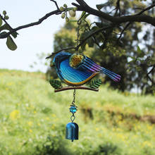 Bird Garden Wind Chimes Creative Design Portable Metal Wind Bell Pendant Home Garden Decoration Suncatcher Craft Suncatcher 2024 - buy cheap