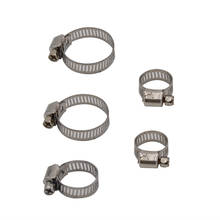 50PCS/Set Multi Size Stainless Steel Hoop Clamp Hose Clamp Automotive Pipes Clip Fixed Tool 2024 - buy cheap