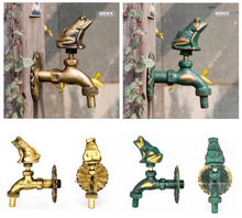Outdoor garden faucet animal shape Bibcock with antique brass Frog tap for washing mop/Garden watering Animal faucet 2024 - buy cheap