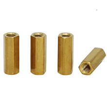 M4 M4*8 M4x8 M4*15 M4x15 Dual Head Nut Brass Female To Female PCB Isolation Column Hex Hexagon Pillar Spacer Standoff Stand off 2024 - buy cheap