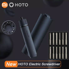 Xiaomi hoto-chave de fenda elétrica portátil, recarregável, chave de fenda integrada, alta qualidade, 12 peças, 50mm, s2, brocas 2024 - compre barato