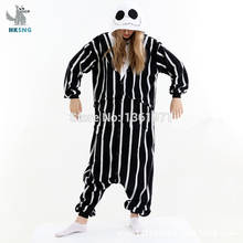 HKSNG-disfraces de Halloween para adultos, disfraces de Kigurumi, pijamas de Jack Skeleton, monos de Calavera, traje de regalo de Navidad 2024 - compra barato