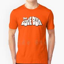 The Love Bug T Shirt Print For Men Cotton New Cool Tee The Love Herbie Herby Racing Car Cute Little Fella Jim Douglas 53 2024 - buy cheap