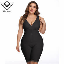 Weincubatório modelador feminino plus size, modelador de corpo para mulheres emagrecimento, preto, bege, sem mangas, roupa íntima para mulheres 2024 - compre barato