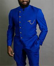 New Design Men Suits 2020 Tuxedo Slim Fit Prom Costume Homme Blazer (Jacket+Pants) Coat Pants 2 Pieces Suits Men 2024 - buy cheap