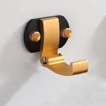 Gold Folding Robe Hook Single Hook Towel Hook For Bathroom Coat Hook Hanger Clothes For Bedroom Hanger Set For Kitchen Door Hook 2024 - buy cheap