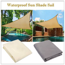 Outdoor Waterproof Sunshade Sun Shade Sail Camping Beach Tent Pool Patio Canopy Triangle Shade Sail Sun Shelter Garden Awing 2024 - buy cheap