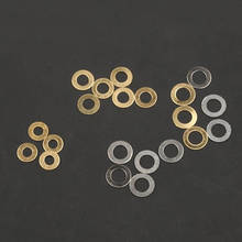 5pieces Brass gasket for DIY knife making, stainless steel gasket for folding knife gasket screw gasket Accessories Tools 2024 - buy cheap