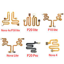 Fingerprint Home Button Connection Flex Cable Ribbon For Huawei Nova 3 3i 4 4e 5 5i Pro P10 P20 Pro P30 Lite 2024 - buy cheap