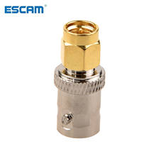 Gold Tone SMA Male to Silver Tone BNC Female Connector Adapter 2024 - buy cheap