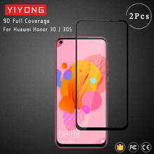 YIYONG 9D Full Cover Glass For Huawei Honor 30 S 30S 20 View 30 Pro V30 Tempered Glass Screen Protector For Huawei Honor 20 V20 2024 - buy cheap