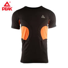 PEAK Man Running T-Shirts Sportswear Quick Dry Breathable Compression Sport T-Shirts Fitness Gym Riding Soccer Jersey 2024 - buy cheap