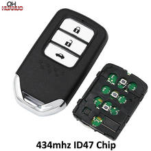 Smart Remote Car Key Fob 3 Button 434MHz with 47 Chip for Honda new Greiz City Civic 2024 - buy cheap