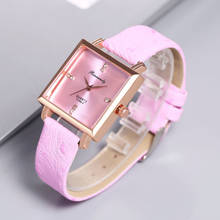 Women's Watches Watch reloj mujer Clock Ladies Watch Fashion Casual Square Diamond Watch Ladies Square Watch Belt Quartz Watch 2024 - buy cheap