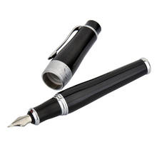 Duke Fountain Pen Black 0.5mm Silver Clip Heavy Businesman Gift Writing Pens with An Original Gift Box School Office Supplies 2024 - buy cheap
