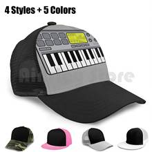 Synth Midi Controller-Retro Grey Baseball Cap Adjustable Snapback Hats Hip Hop Akai Mpc Midi Sampler Samples Sequencer Drums 2024 - buy cheap