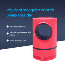 2022 New LED Mosquito Killer Electric Flies Killer Insect Trap Lamp Suction Type Indoor Bedroom Radiation-free Mosquito Trap