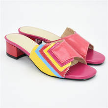 Zapatos de verano de buena calidad para mujer, zapatillas de estilo italiano, zapatos de tacón para fiesta y boda 2024 - compra barato