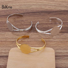 BoYuTe (5 Pieces/Lot) 68MM Metal Brass Y Shaped Bracelet Base with 25MM Flat Base Handmade Diy Jewelry Accessories Materials 2024 - buy cheap
