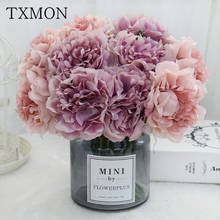 6 Heads Carnation Holding Bouquet Mother's Day Simulation Silk Flowers Home Decoration Wedding Artificial Fake Flowers Ornaments 2024 - buy cheap