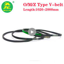 Конвейерная лента JIULONG V-Belt, тип Z/O /M, Резиновая, черная, приводной привод оборудования O1020/1050/1080/1100/1120/1150/ 1500/2000/V 2024 - купить недорого