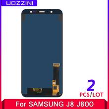 Pantalla táctil LCD para Samsung Galaxy J8 2018 J810, repuesto de digitalizador, J800 J800FN J810Y J810F, 2 uds. 2024 - compra barato