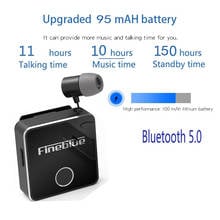 FineBlue F1 Carro Esportes Estéreo Fones de Ouvido Sem Fio Mini fone de Ouvido Bluetooth Microfone Chamada Handsfree Fone De Ouvido Para XIaomi Huawei 2024 - compre barato