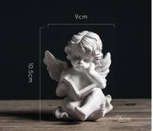 Anjo figura artesanato decoração estátua escultura anjo artesanato decoração criativa casa mesa decoração 2024 - compre barato