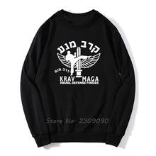 Israel Krav Maga Hoodie Men Fashion Print hoodies Casual Hip Hop Men Pullover Fleece Sweatshirts Harajuku Streetwear 2024 - buy cheap