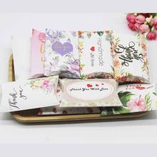 5/10pc white pillow shape gifts boxDIY Handmade jewelry necklac earring package box romance For you wedding candy favors package 2024 - compre barato